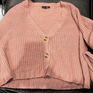 ransom sweater, pink